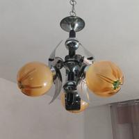 lampadario salotto vintage 