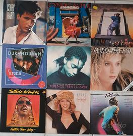 Lotto 19 LP vinile pop-rock anni 80 Duran, Lauper