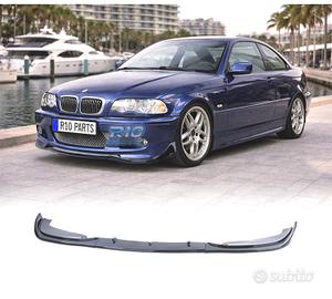 SPOILER LABBRO ANTERIORE BMW E46 COUPE LOOK M NERO
