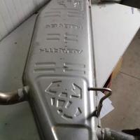 SILENZIATORE SCARICO PER 500 ABARTH