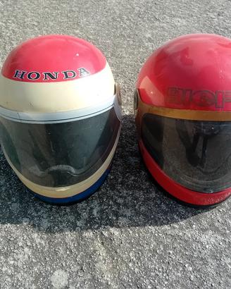 caschi vintage, Bieffe, Honda.