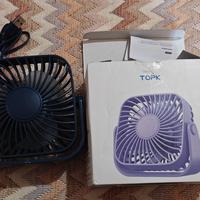 Ventola USB di colore blu