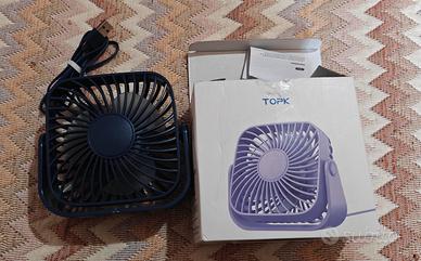 Ventola USB di colore blu