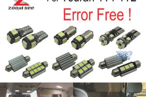 KIT 18 LAMPADE LED INTERNE PER VOLKSWAGEN VW TOURA