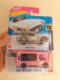 Hotwheels BARBIE Corvette e Camper