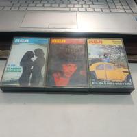 Claudio Baglioni –Lotto 3 musicassette originali 