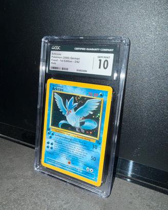 Articuno CGC 10 Holo 1st Edition German