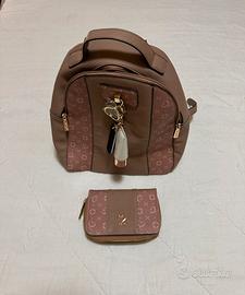 Zainetto e portafoglio Soprani