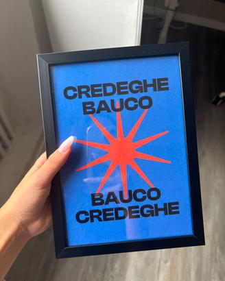 quadro con poster 15x21