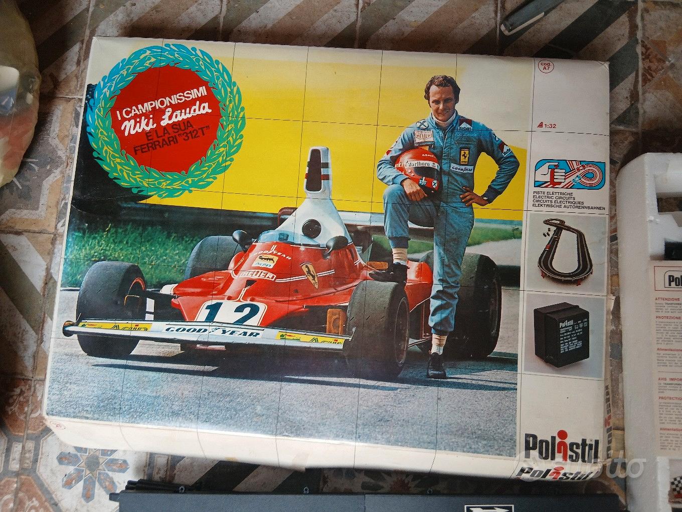 pista poljstil NIKI LAUDA 1974