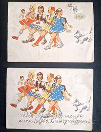 Lotto 2 Libretti Aghi Pop-Up Vintage WITTEKIND