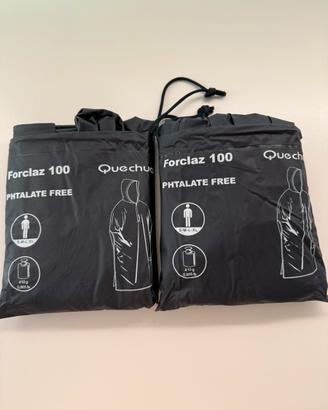 Poncho Quechua Forclaz 100 - 2 pezzi