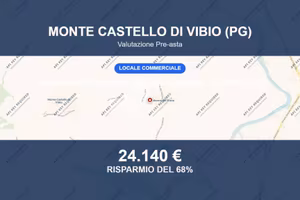 Immobile in asta di 75 m² a Monte Castello di Vibi