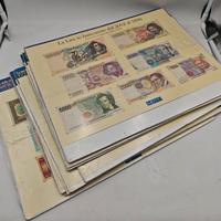 La Lira in Banconote Milano Finanza 11 schede