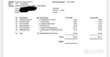 T max anno 2011 km 40.000