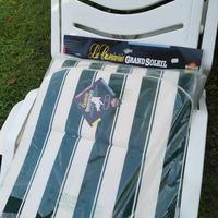 lettino prendisole "grand soleil" con cuscino