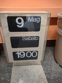 Orologio vintage Solari udine dator 6041