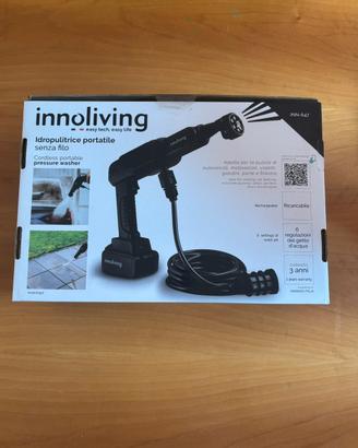 Idropulitrice portatile senza filo innoliving