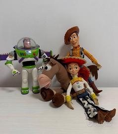 Set 4 personaggi Toy Story - Woody, Buzz Lightyear
