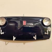 portachiavi da parete Fiat 500 Blu Scuro in metall