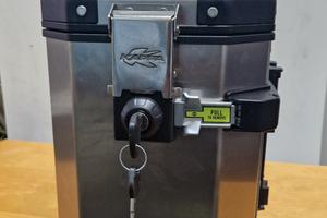 valigia alluminio laterale sinistra kappa voyager