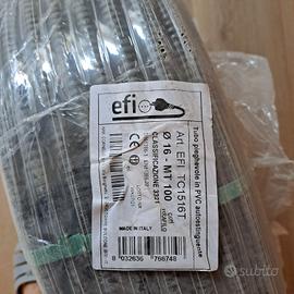 16mm corugato con fillo aciaio 100m