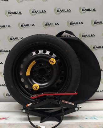 RUOTINI di SCORTA FIAT 500X 17" KIT COMPLETO