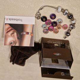 Bracciale Argento 925 o sigola  Charm Trollbeads 