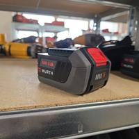 batteria e caricatore wurth 18v