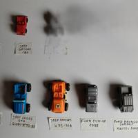 7 Modellini di Jeep e Fuoristrada Kinder e Giodi
