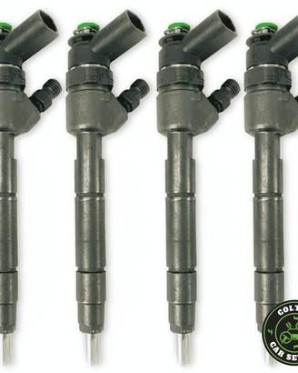 4 INIETTORI BOSCH 0445110378 MERCEDES A160 A180 A2