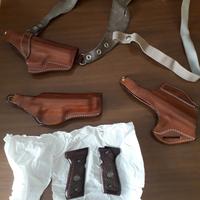 Fondine e guance in legno pistola Beretta