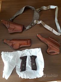 Fondine e guance in legno pistola Beretta