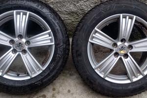 4 Cerchi 16" 5 fori distanza PCD 105 con pneumatic