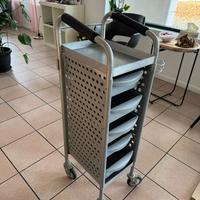 Carrello per pareuchiera/estetista