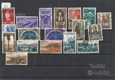 Francobolli Regno e Repubblica