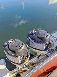 Coppia motori Johnson/Suzuki 4 90cv 4 tempi