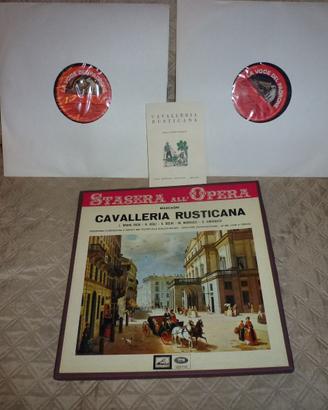 Cavalleria rusticana in dischi 33 giri