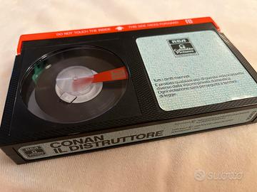 CASSETTA VIDEO BETAMAX CONAN IL DISTRUTTORE
