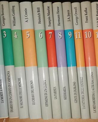 Serie di 12 libri narrativa autori vari