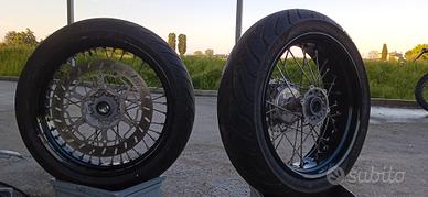 cerchi motard 17 pollici