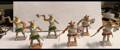 Lotto 6 Soldatini Vichinghi CHERILEA TOYS - 1/32