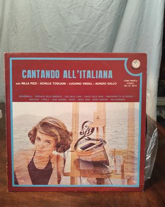 Vinile LP "Cantando all'italiana"