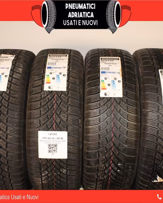 4 Gomme NUOVE 195 60 R 16 Bridgestone SPED GRATIS