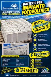 Batterie per impianto fotovoltaico