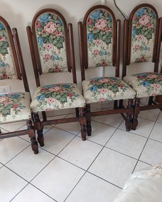 Sedia classiche imbottiti