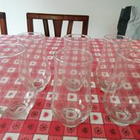  6 bicchieri vintage