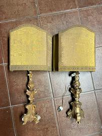 Ciooia abatjour antiche da restaurare