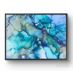 quadro alcool ink 50x70 incorniciato 