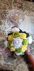 Bouquet di fiori finti